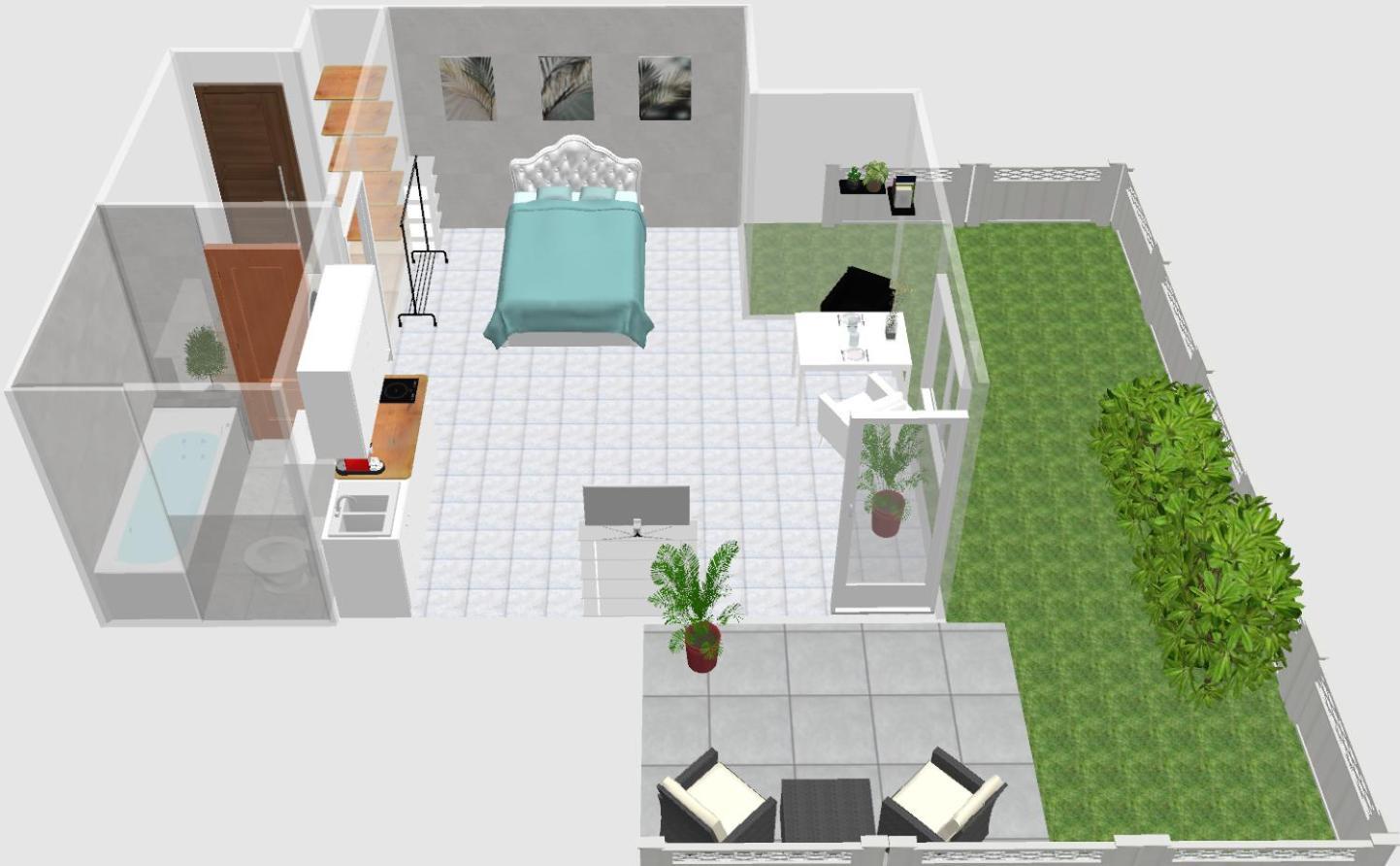Palmen Apartment Direkt In Bad Aibling Luaran gambar